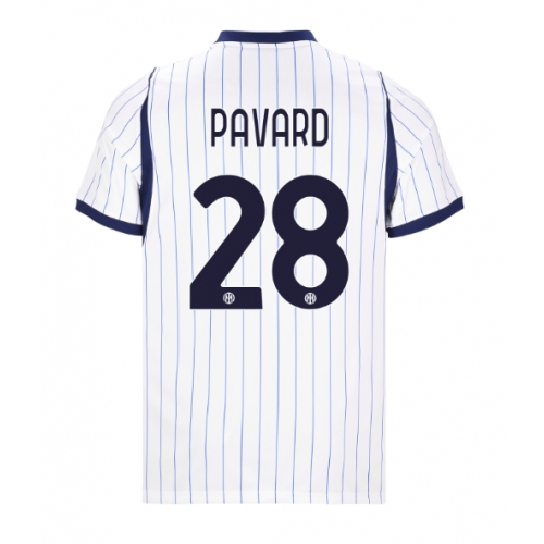 Inter Milan Benjamin Pavard #28 Maglia Gara Trasferta Repliche 2026-27 Maniche Corte Inter Milan Benjamin Pavard #28 Maglia Gara Trasferta Repliche 2026-27 Maniche Corte